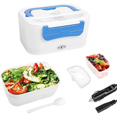 Portable Electric Lunch Box Power Cord Car Use Electric Heated 